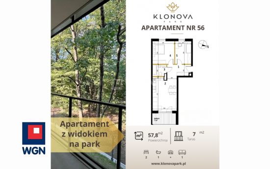 Mieszkanie na  sprzedaż Olecko - Apartament | taras z widokiem na PARK i korty | 3 pok
